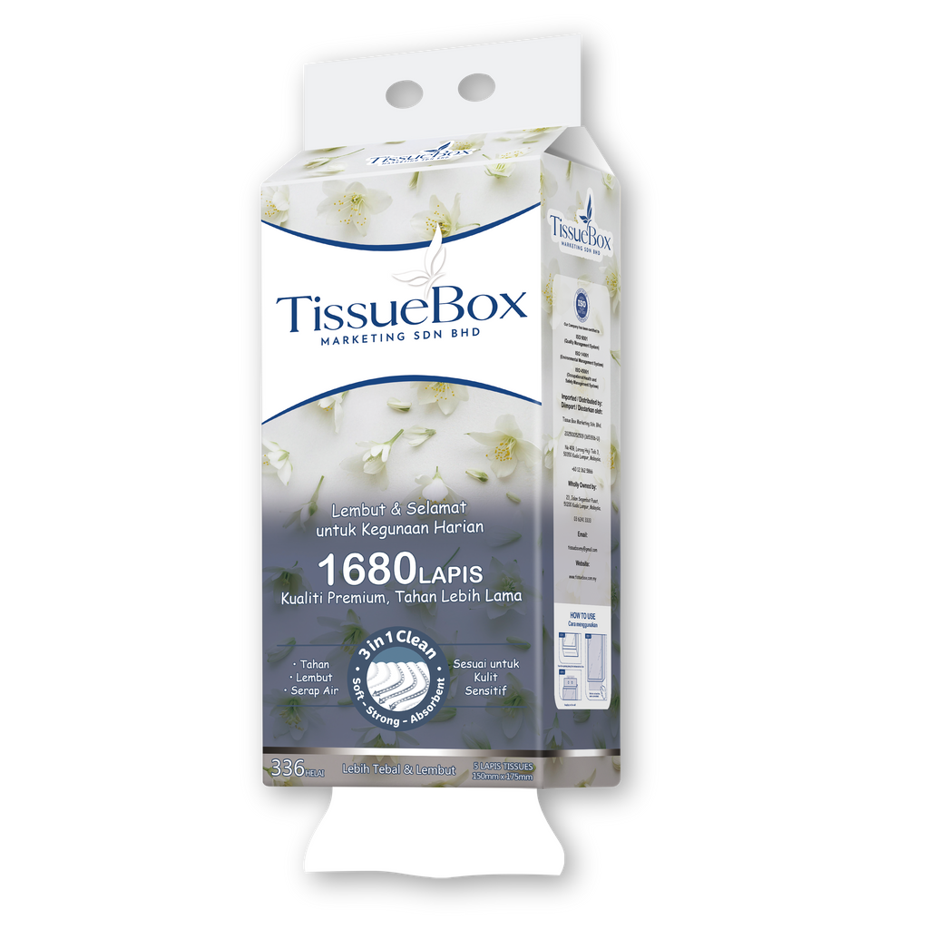 5ply Hanging Tissue 1680