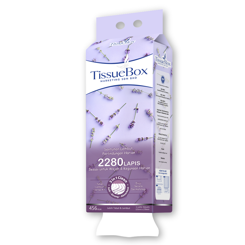 5ply Hanging Tissue 2280