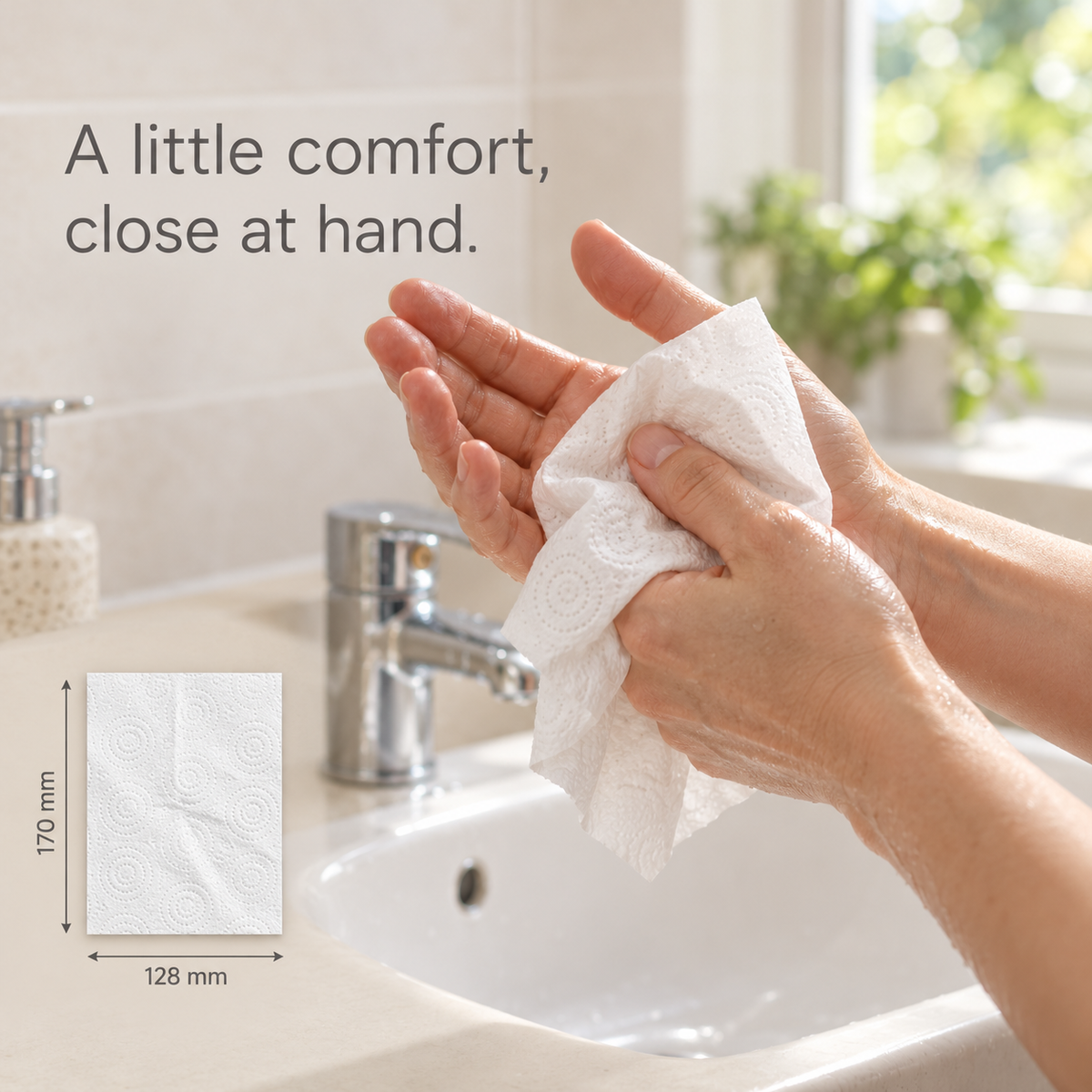 5ply Hanging Tissue 1200