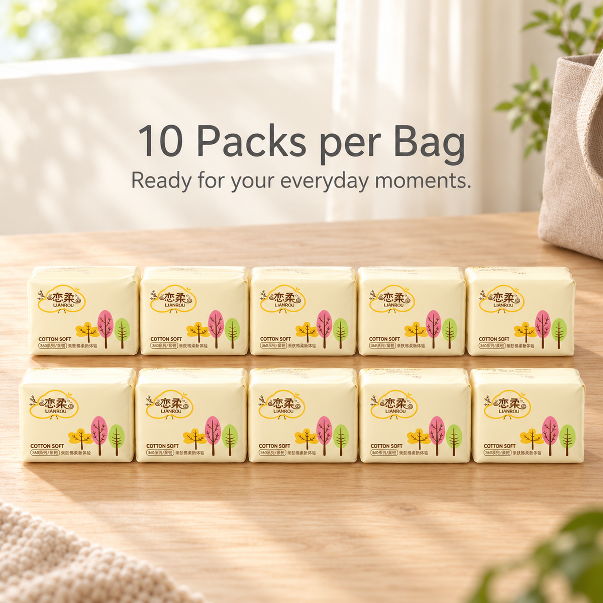 4ply Mini Table Tissue (10 Packs)